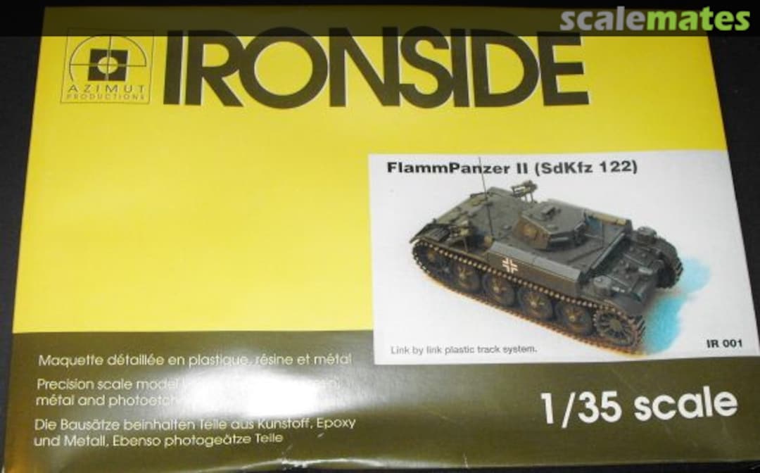 Boxart FlammPanzer II IR 001 Azimut-Ironside