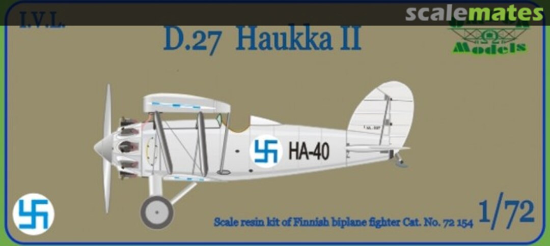 Boxart I.V.L. D.27 Haukka II 72154 Omega Models Boxart I.V.L. D.27 Haukka II 72154 Omega Models