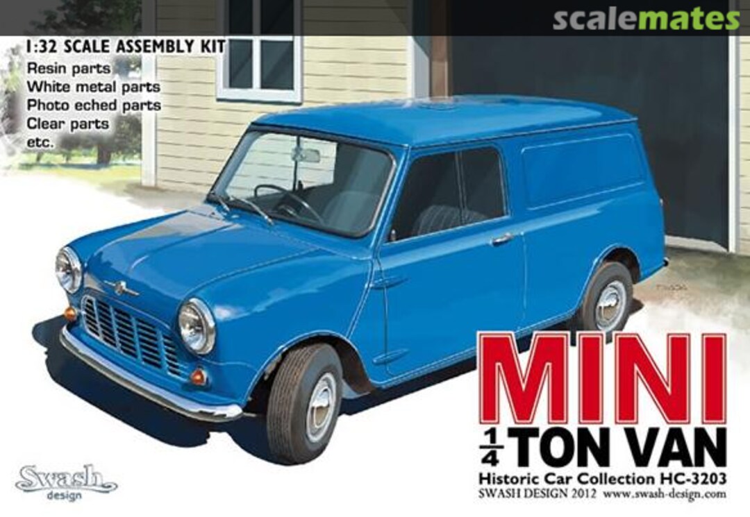 Boxart Mini 1/4 Ton Van HC-3203 Swash Design Boxart Mini 1/4 Ton Van HC-3203 Swash Design