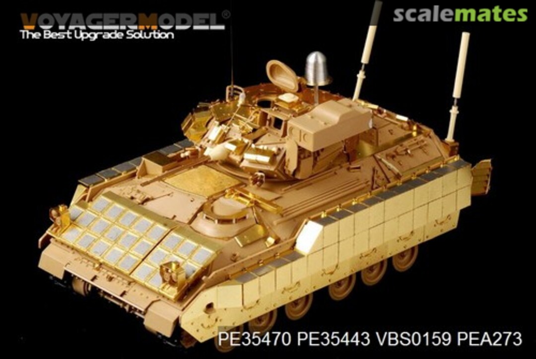 Boxart US M2A2 Infantry Fighting Vehicle w/ERA Basic (For TAMIYA 35264) PE35470 Voyager Model Boxart US M2A2 Infantry Fighting Vehicle w/ERA Basic (For TAMIYA 35264) PE35470 Voyager Model