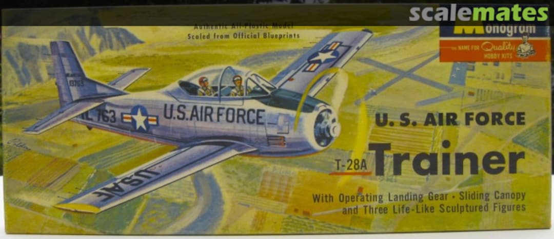 Boxart T-28A Trainer PA28-98 Monogram Boxart T-28A Trainer PA28-98 Monogram