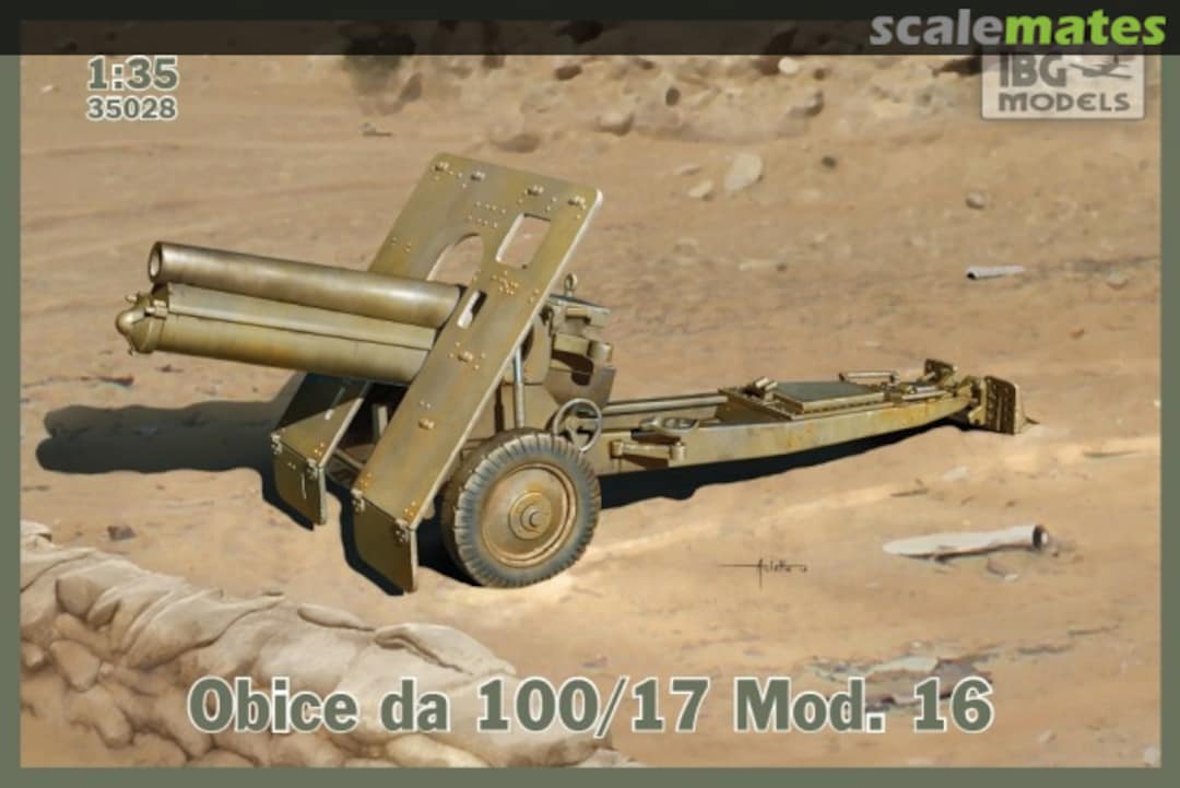 Boxart Obice da 100/17 Mod. 16 35028 IBG Models Boxart Obice da 100/17 Mod. 16 35028 IBG Models