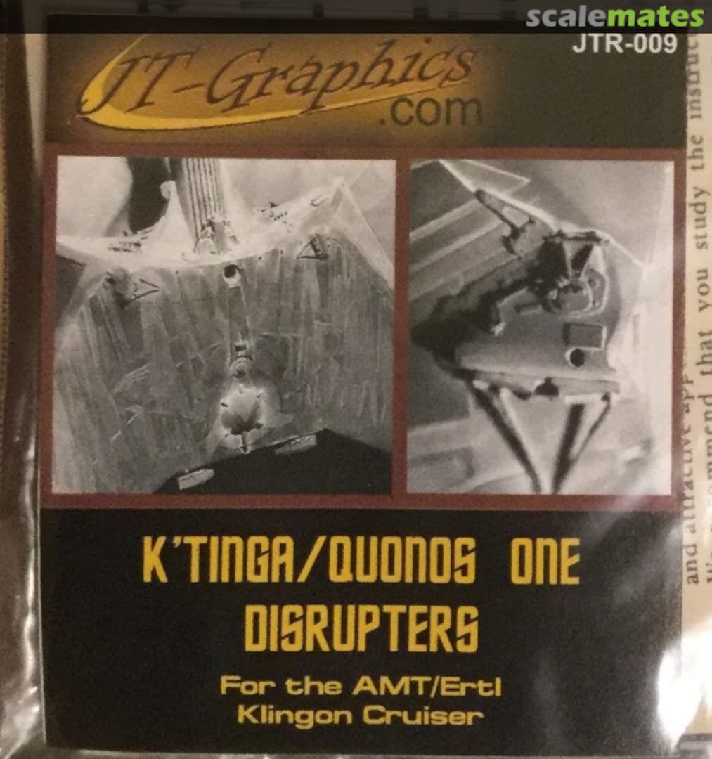 Boxart K'Tinga/Quonos One Disrupters JTR-009 JT-Graphics Boxart K'Tinga/Quonos One Disrupters JTR-009 JT-Graphics