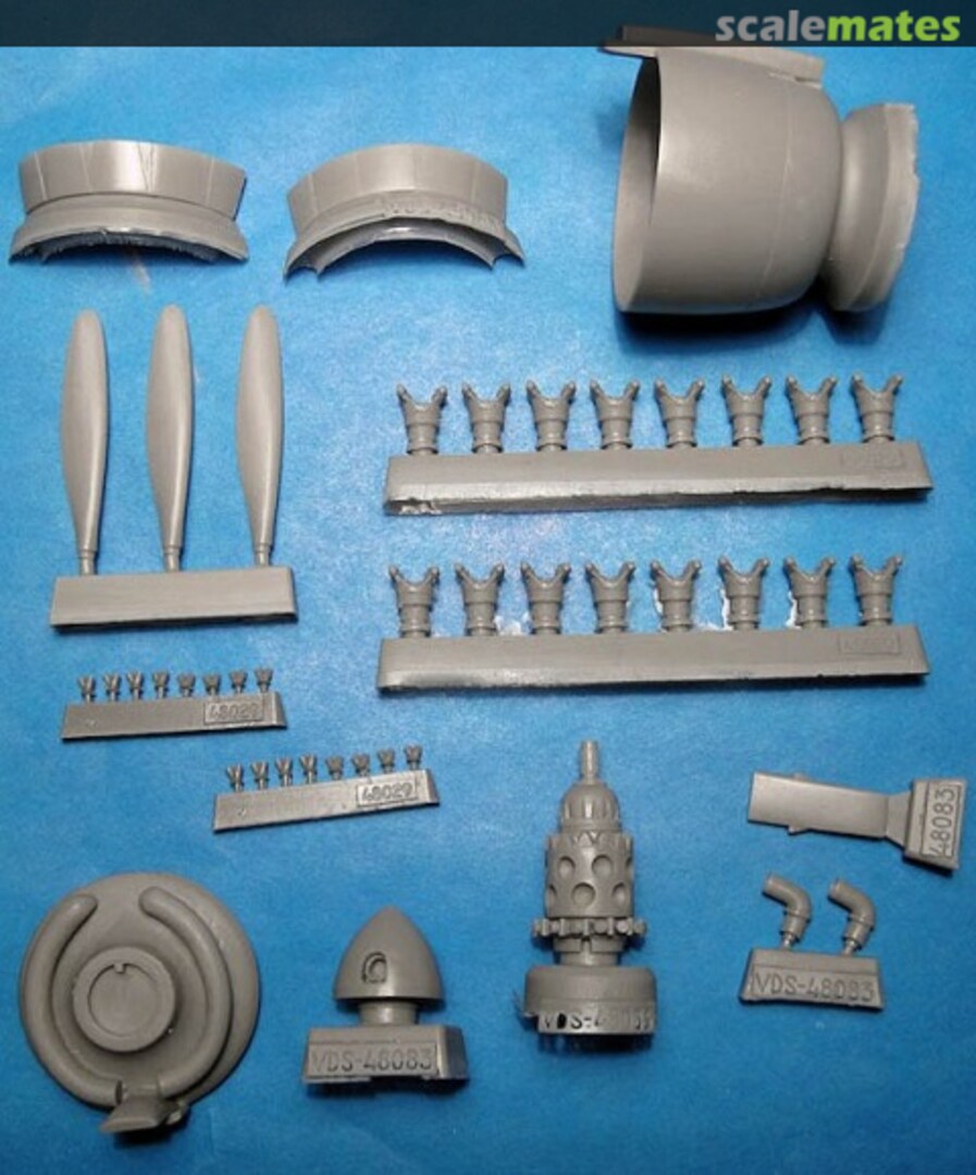 Boxart Corrected Cowl, Engine and Propeller VDS48-083 Ultracast Boxart Corrected Cowl, Engine and Propeller VDS48-083 Ultracast