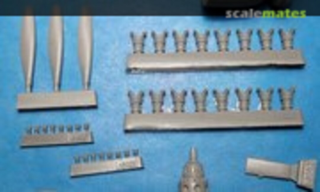 1:48 Corrected Cowl, Engine and Propeller (Ultracast VDS48-083)