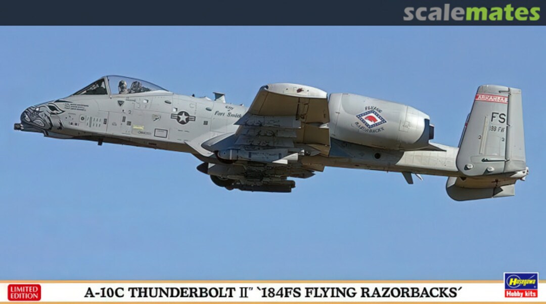 Boxart A-10C Thunderbolt II '184FS Flying Razorbacks' 02133 Hasegawa Boxart A-10C Thunderbolt II '184FS Flying Razorbacks' 02133 Hasegawa