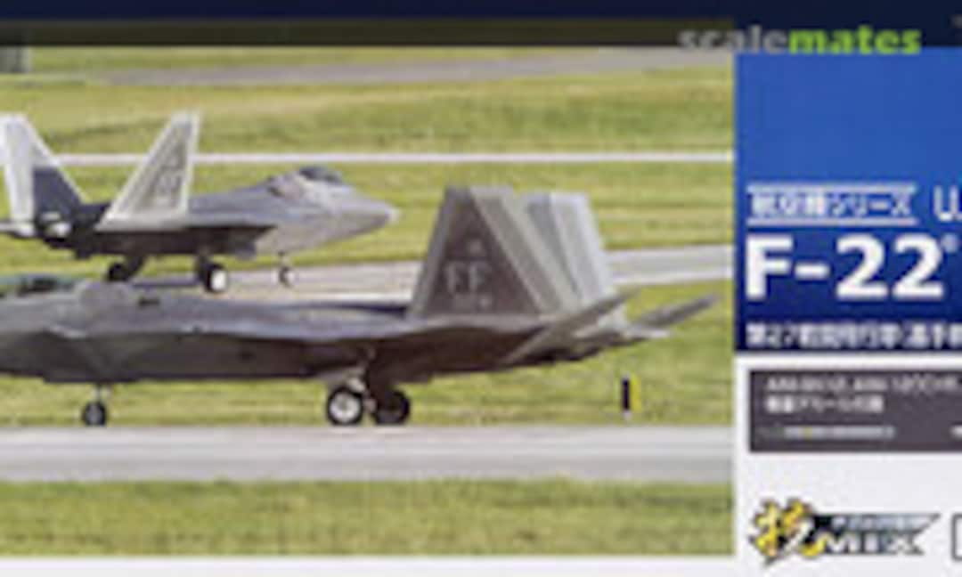 1:144 USAF F-22 27th Fighter Squadron (Kadena) (Tomytec AC205)