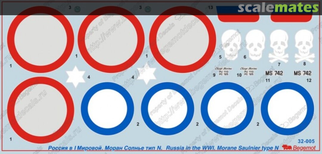 Boxart Russia in the WWI. Morane Saulnier type N 32-005 Begemot Boxart Russia in the WWI. Morane Saulnier type N 32-005 Begemot