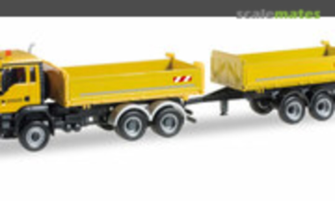 MAN TGS M Baukipper-Hängerzug "Leonhard Weiss" (Herpa 304405)