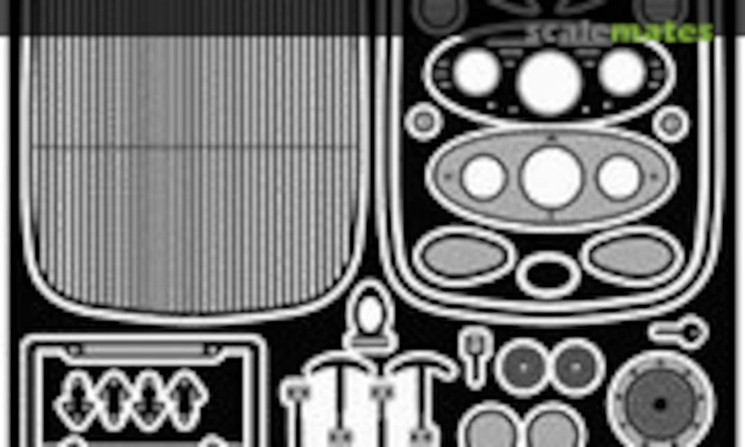 1:24 1932 Ford 3-Window Coupe Detail Set for RMX (Photo Etched) (The Model Car Garage MCG-2091) MCG-2091