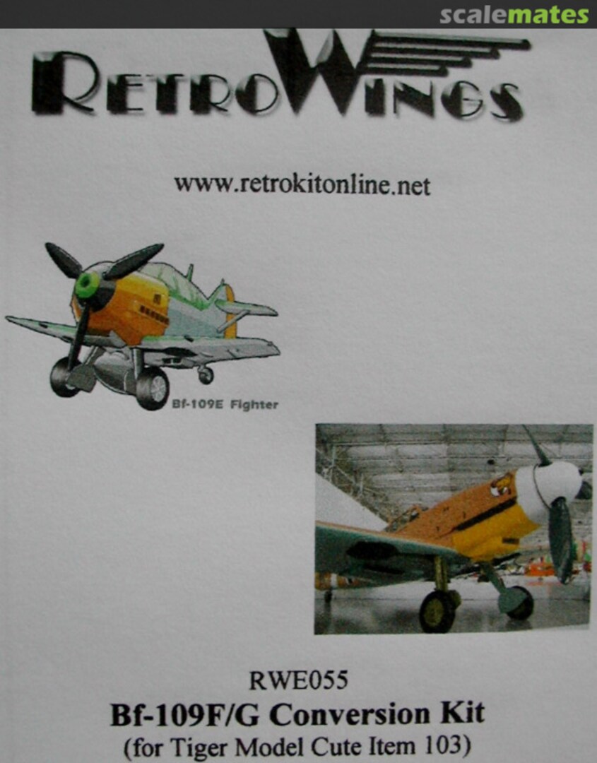 Boxart Bf-109F/G RWE055 RetroWings