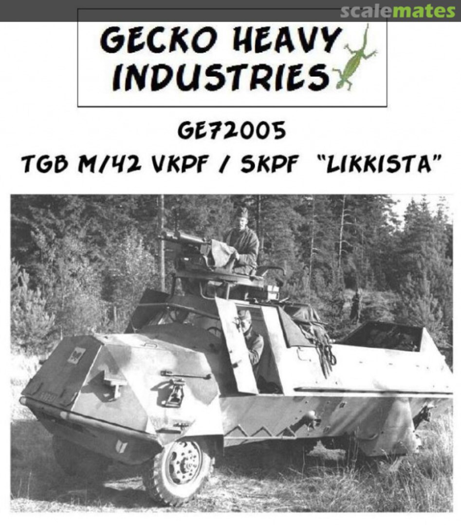 Boxart Terrängbil m/42 VKPF / SKPF GEC72005 Gecko Heavy Industries Boxart Terrängbil m/42 VKPF / SKPF GEC72005 Gecko Heavy Industries