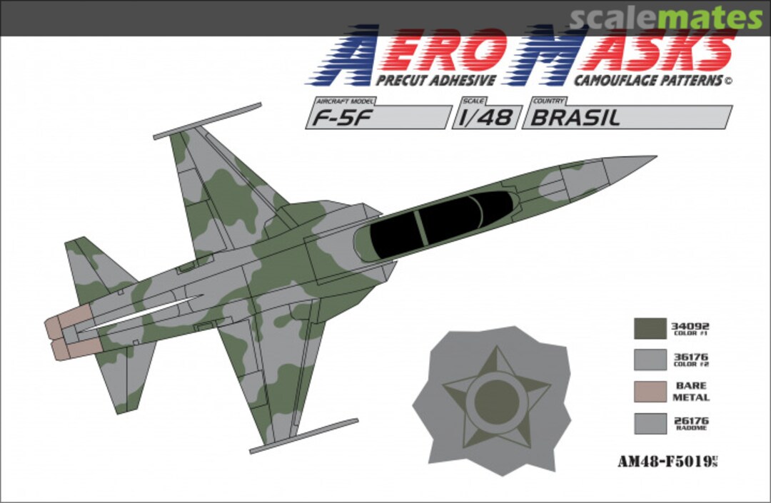 Boxart F-5F Brasil AM48-F5019 AeroMasks Boxart F-5F Brasil AM48-F5019 AeroMasks
