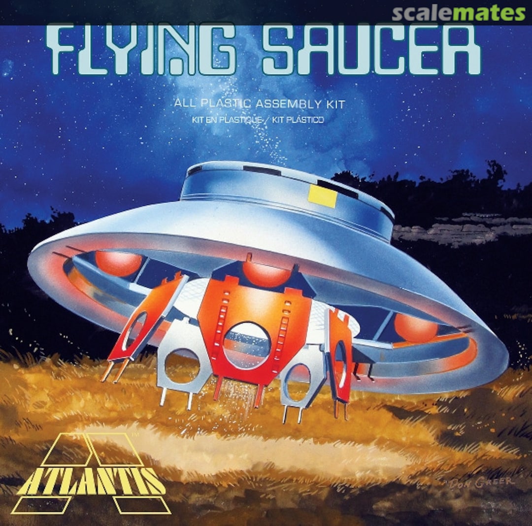 Boxart Flying Saucer A256 Atlantis