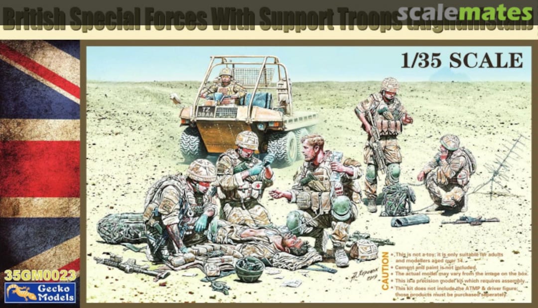 Boxart Special Forces with Support Troops 35GM0023 Gecko Models Boxart Special Forces with Support Troops 35GM0023 Gecko Models
