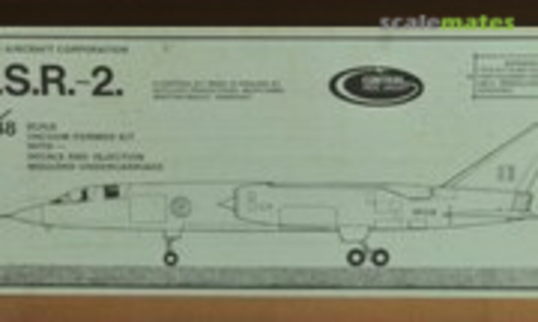 1:48 British Aircraft Corporation T.S.R. 2 (Contrail )