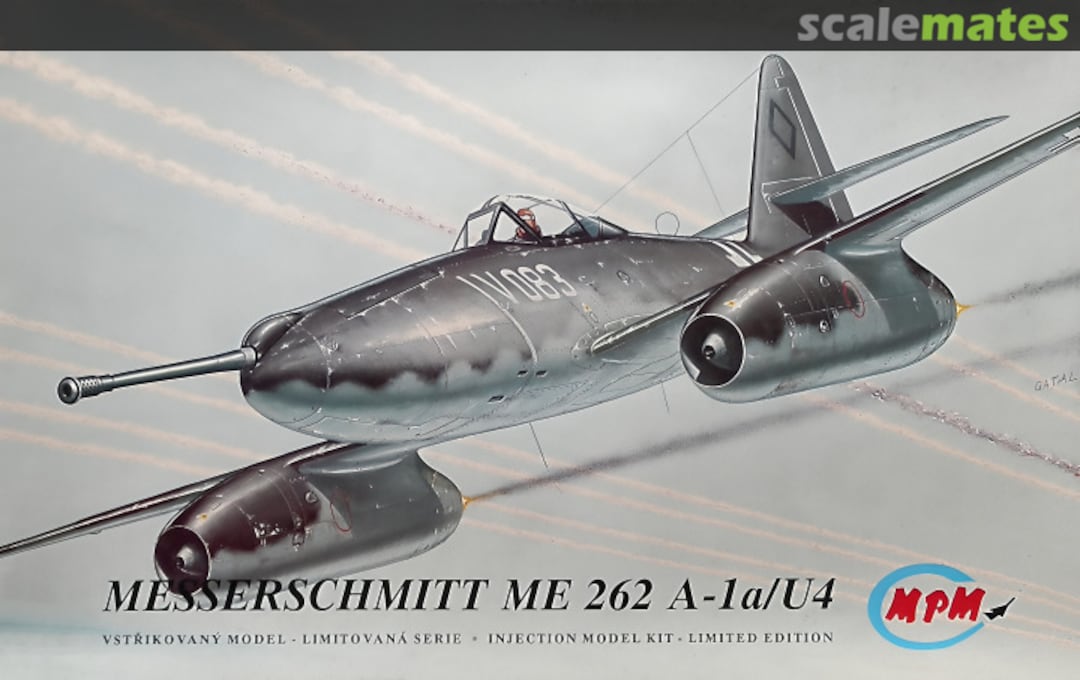 Boxart Messerschmitt Me 262 A-1a/U4 72019 MPM Production