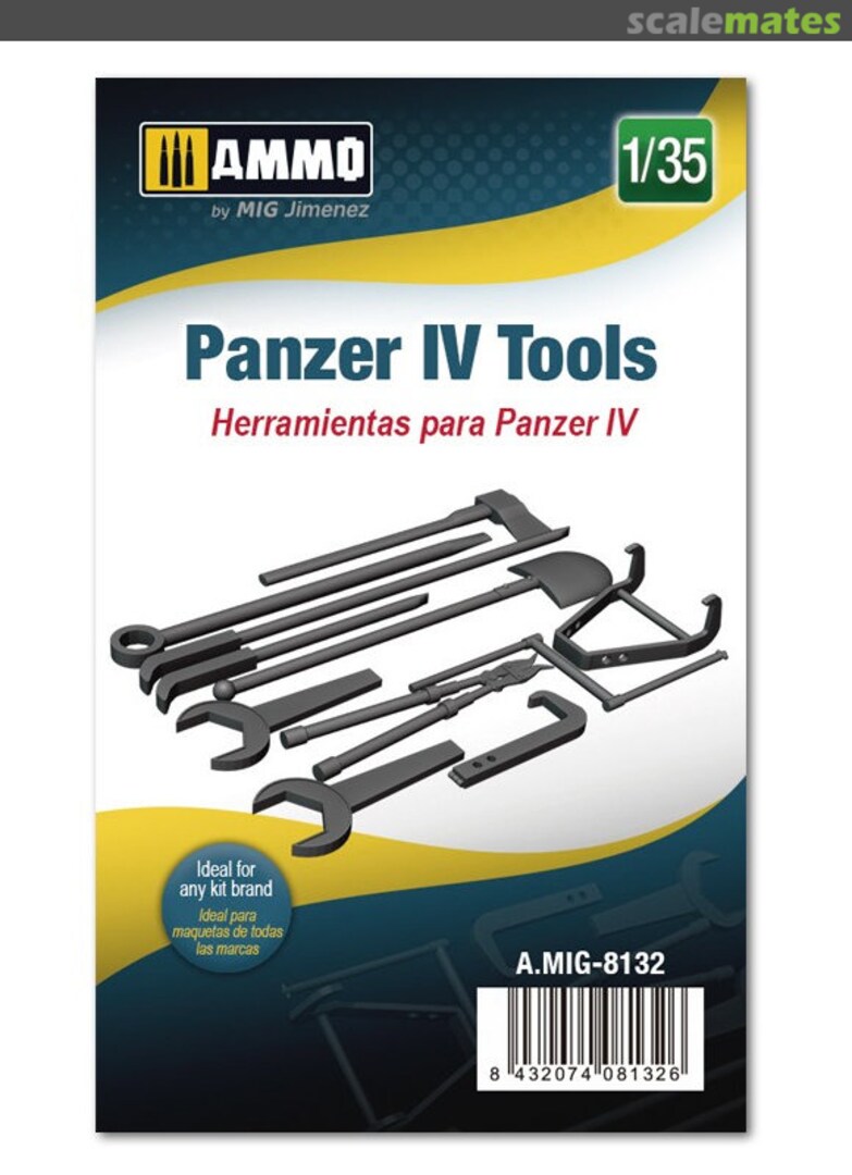 Boxart Panzer IV Tools A.MIG-8132 Ammo by Mig Jimenez Boxart Panzer IV Tools A.MIG-8132 Ammo by Mig Jimenez