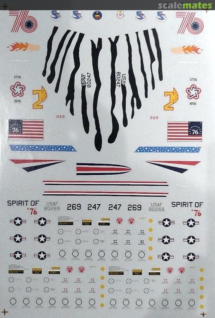Boxart F-111E & FB-111A 72-450 SuperScale International