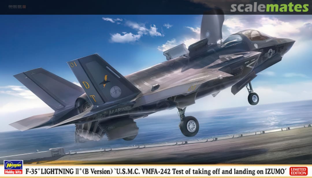 Boxart F-35 Lightning II (B Version) 02398 Hasegawa