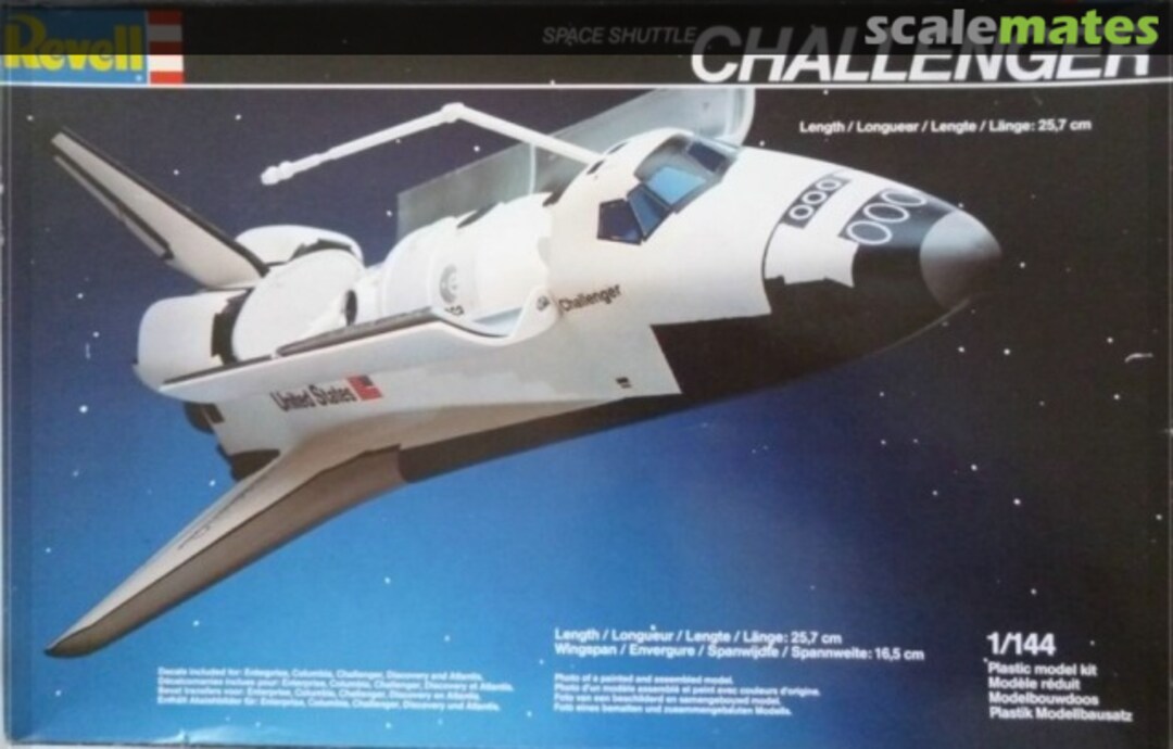 Boxart Space Shuttle Challenger 4526 Revell Boxart Space Shuttle Challenger 4526 Revell