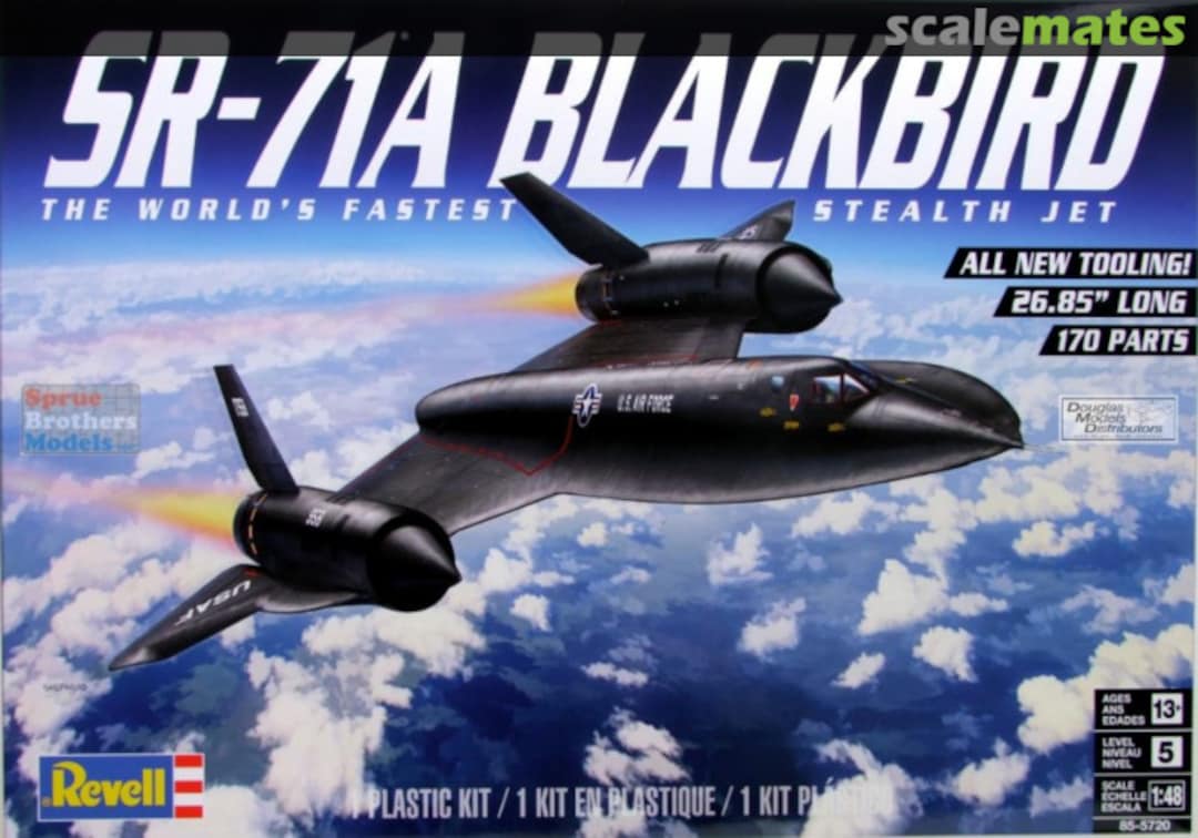 Boxart SR-71A Blackbird 85-5720 Revell Boxart SR-71A Blackbird 85-5720 Revell
