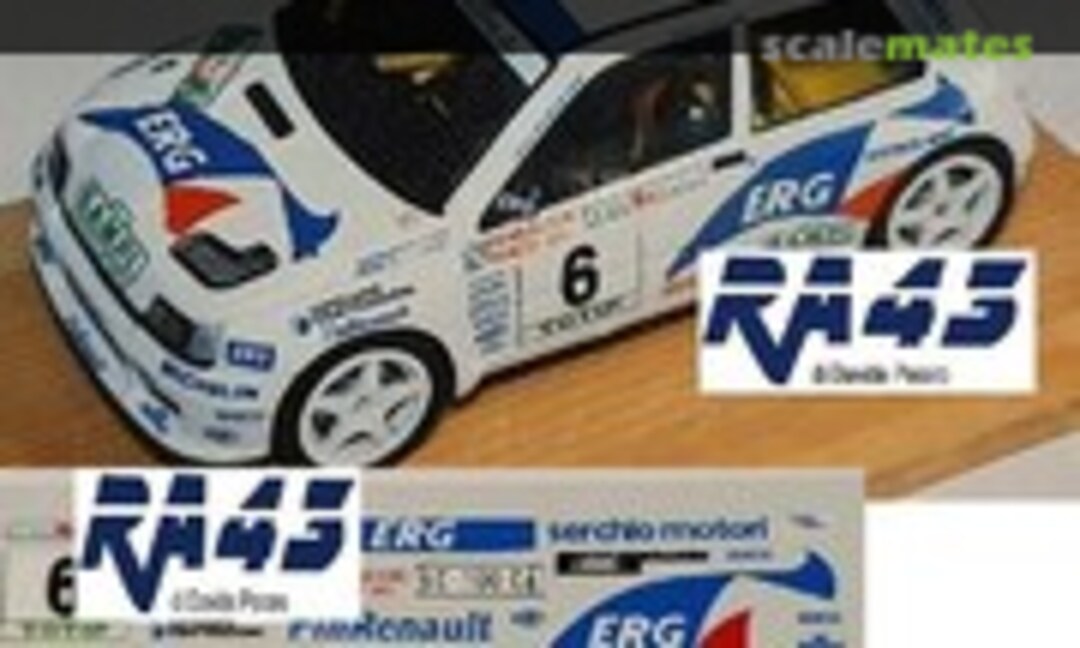 1:43 Renault Clio Maxi [AC 100 CA] &quot;ERG&quot; (RACING43 )