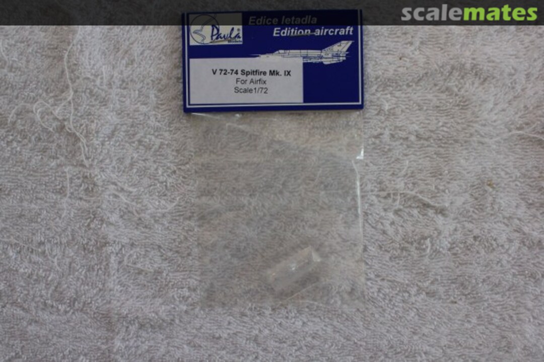 Boxart Spitfire Mk.IX Canopy V72-74 Pavla Models Boxart Spitfire Mk.IX Canopy V72-74 Pavla Models