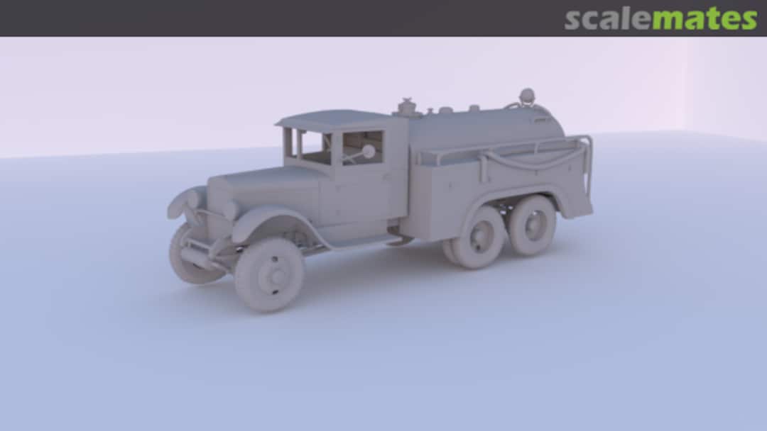 Boxart BZ-35 tanker for ZIS-6/ZIS-36 02 Scalemodels72 Boxart BZ-35 tanker for ZIS-6/ZIS-36 02 Scalemodels72