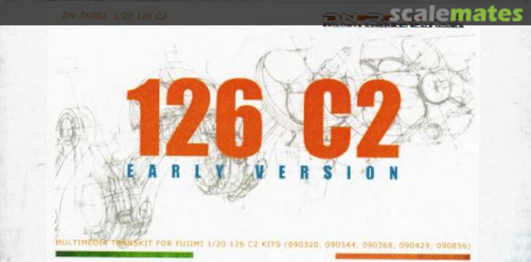 Boxart Ferrari 126 C2 Early Version Transkit DN-TK002 DN Racing Boxart Ferrari 126 C2 Early Version Transkit DN-TK002 DN Racing