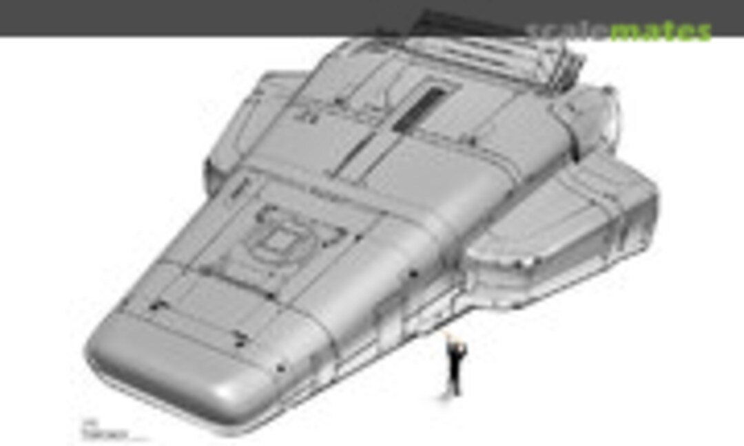 1:500 International Fleet Shuttle (Fantastic Plastic )