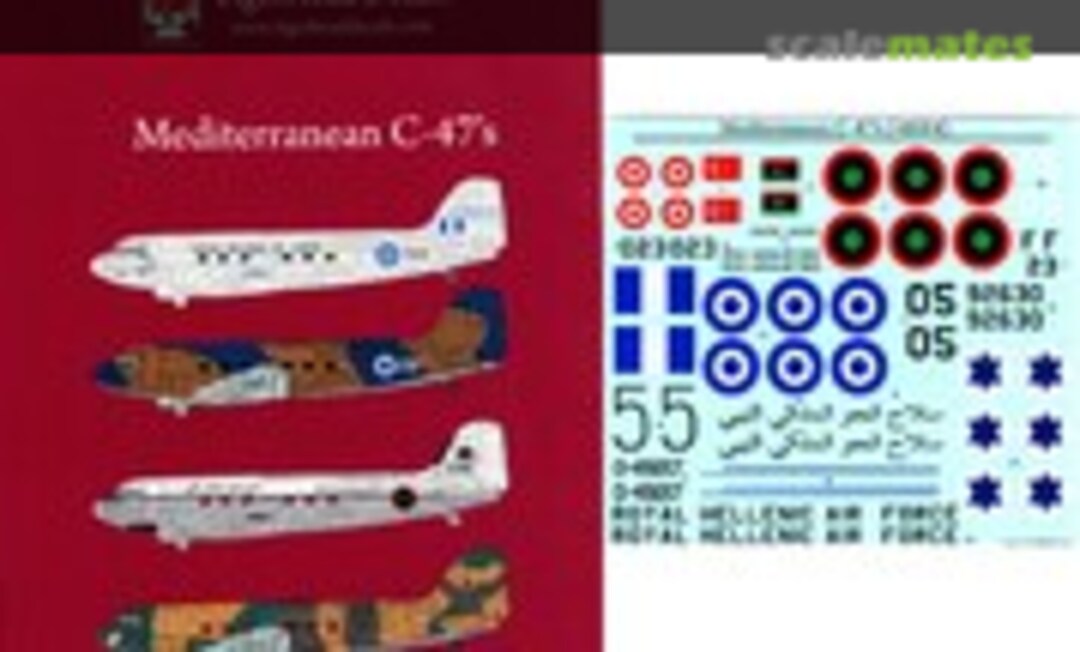 1:48 Mediterranean C-47's (Tigerhead Models 48014) 48014