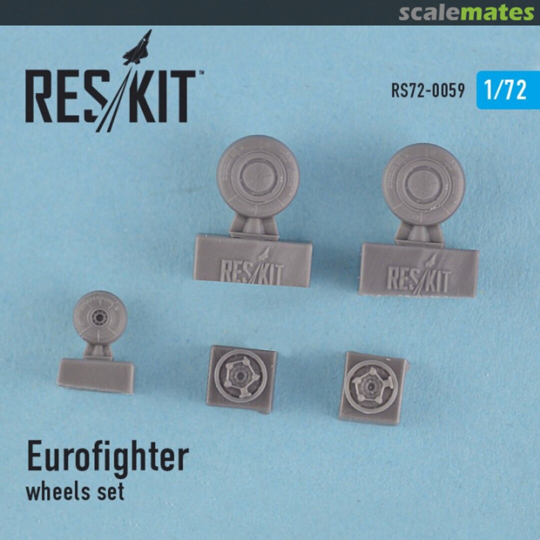 Contents Eurofighter Typhoon wheels set RS72-0059 ResKit Contents Eurofighter Typhoon wheels set RS72-0059 ResKit