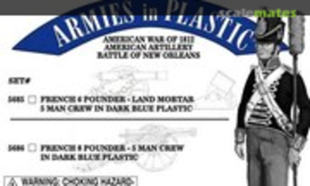 1:32 American Artillery - Battle of New Orleans (Armies in Plastic 5685) 5685