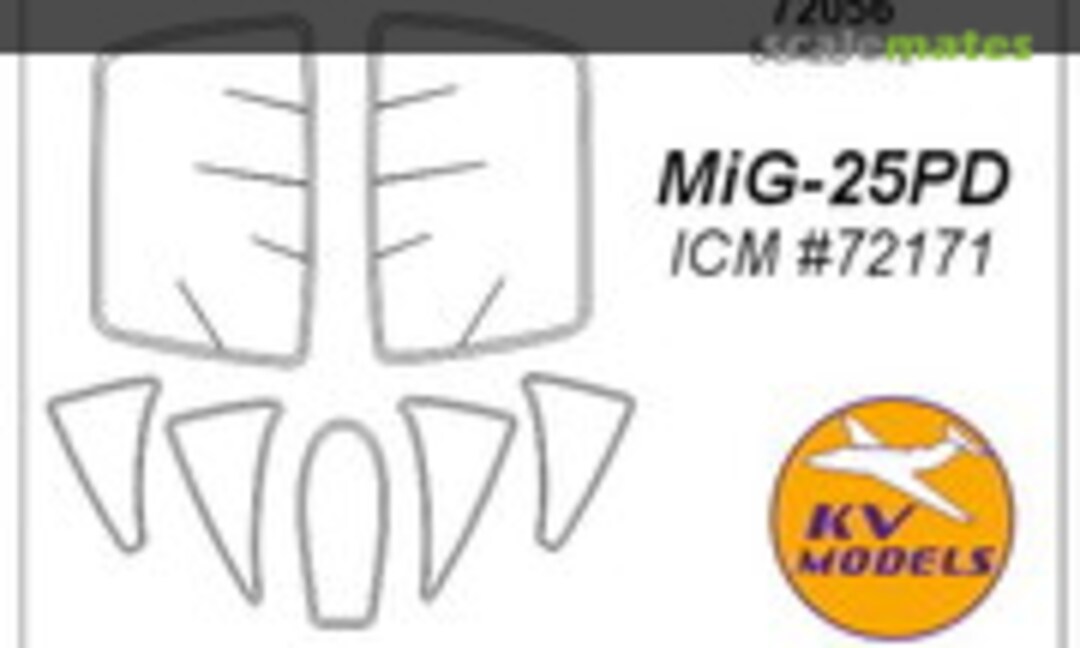 1:72 MiG-25PD (ICM) (KV Models 72056) 72056
