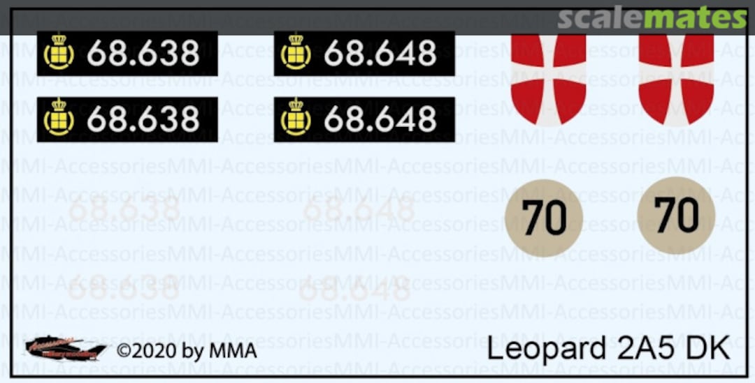 Boxart Leopard 2A5 DK D720014 Military Modelling Accessories Boxart Leopard 2A5 DK D720014 Military Modelling Accessories