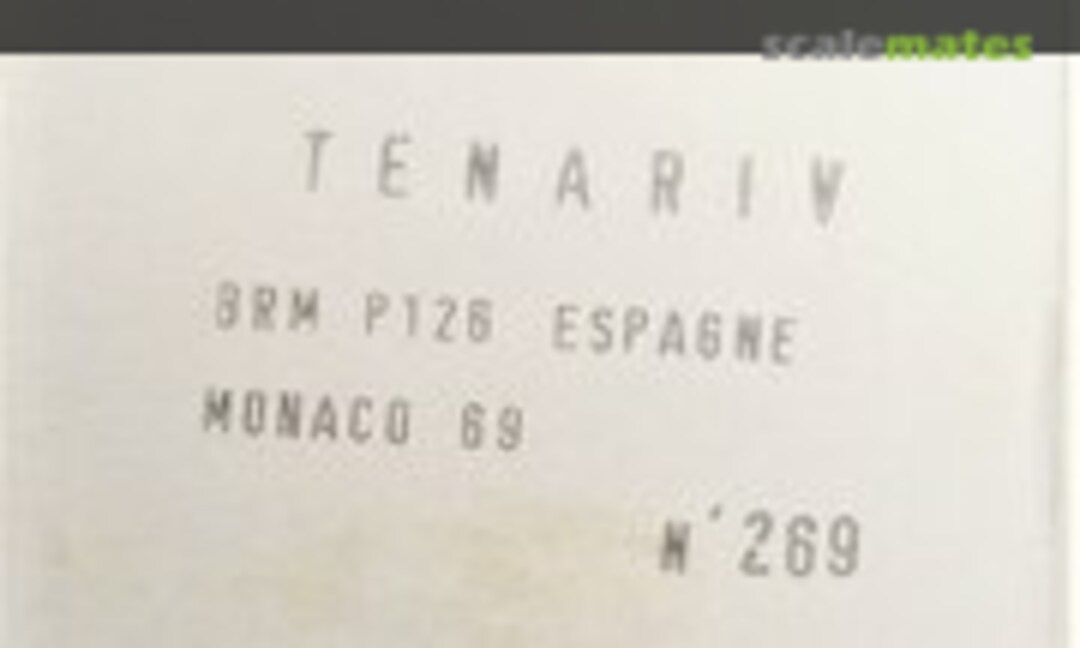 1:43 BRM P126 (Tenariv 269) 269