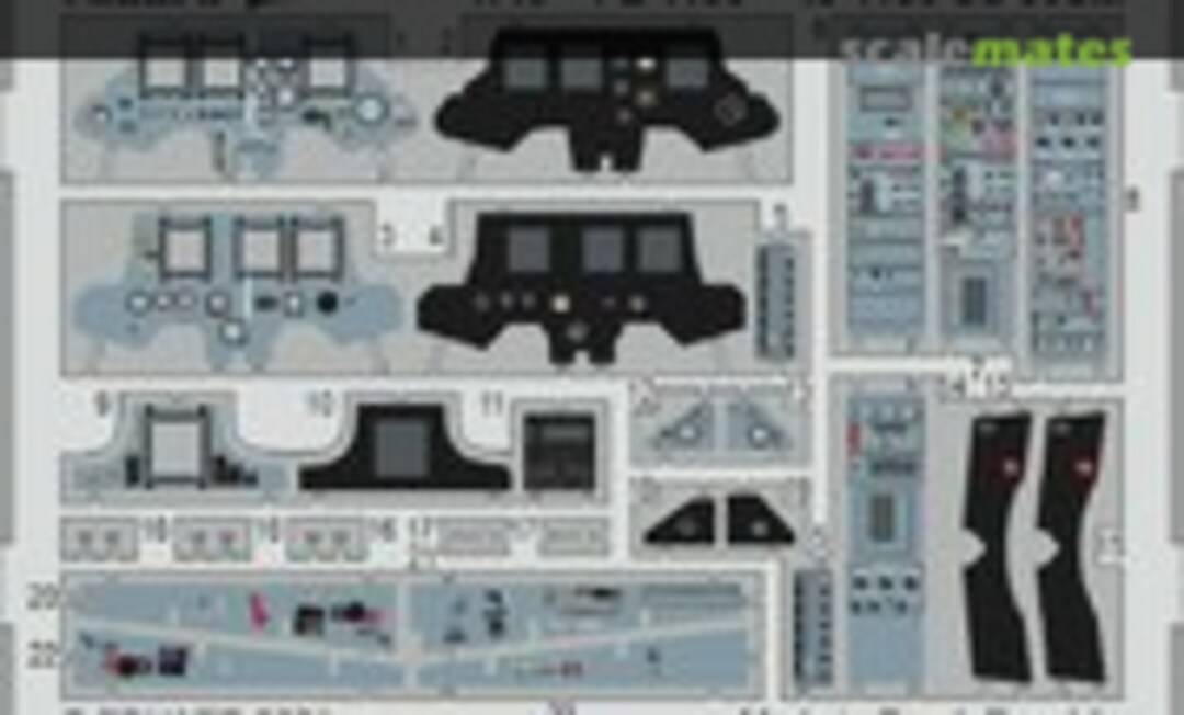 1:48 Su-30SM detail set (Eduard FE1150) FE1150