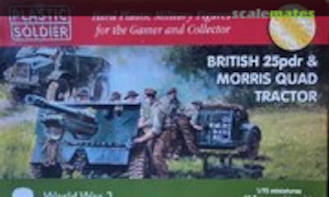 1:72 British 25pdr & Morris Quad Tractor (Plastic Soldier WW2G20006) WW2G20006