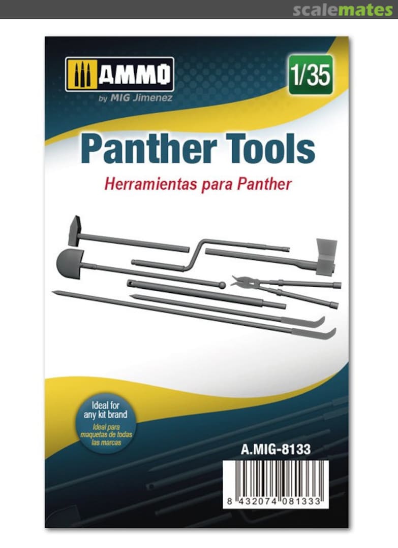Boxart Panther Tools A.MIG-8133 Ammo by Mig Jimenez Boxart Panther Tools A.MIG-8133 Ammo by Mig Jimenez