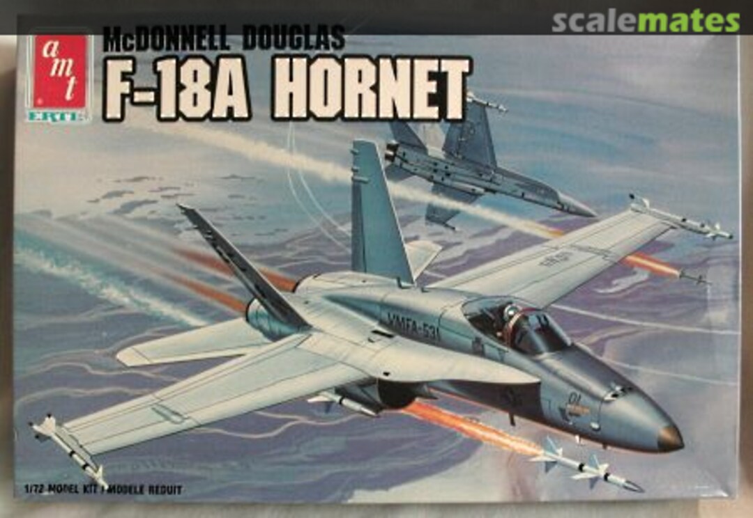 Boxart McDonnell Douglas F-18A Hornet 8802 AMT/ERTL Boxart McDonnell Douglas F-18A Hornet 8802 AMT/ERTL