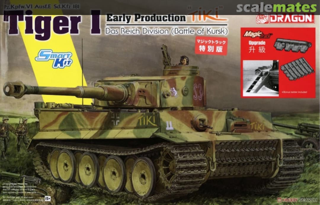 Boxart Tiger I Early Production "TiKi" Das Reich Division (Battle of Kursk) 6885MT Dragon Boxart Tiger I Early Production "TiKi" Das Reich Division (Battle of Kursk) 6885MT Dragon