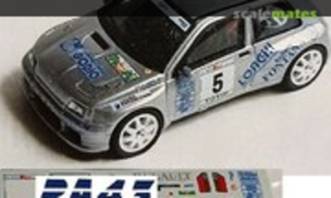 1:43 Renault Clio Maxi [1322 VD 84] &quot;GODIO&quot; (RACING43 )