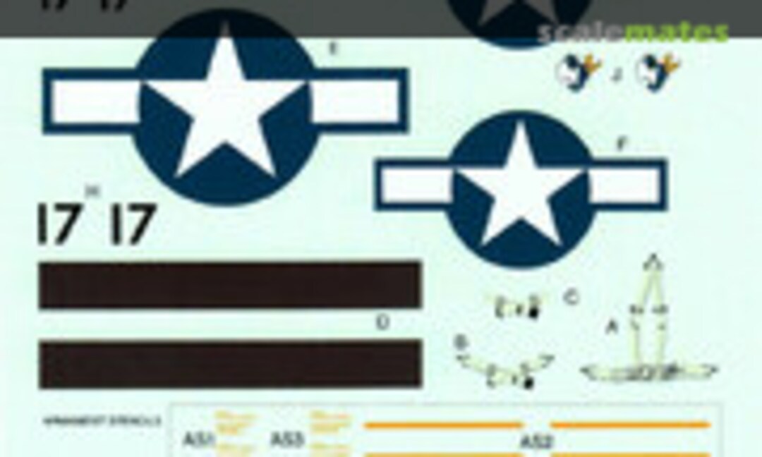 1:48 TBF-1C Avenger (Academy D3403) D3403