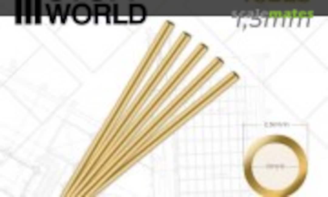 No Brass Tubes 1.5mm (Green Stuff World 9267) 9267