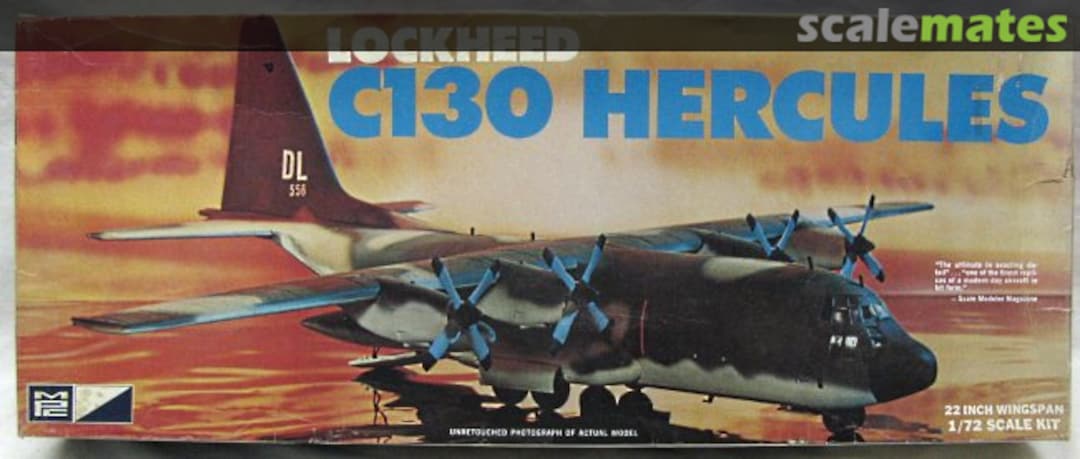 Boxart Lockheed C-130E Hercules 2-3400 MPC Boxart Lockheed C-130E Hercules 2-3400 MPC