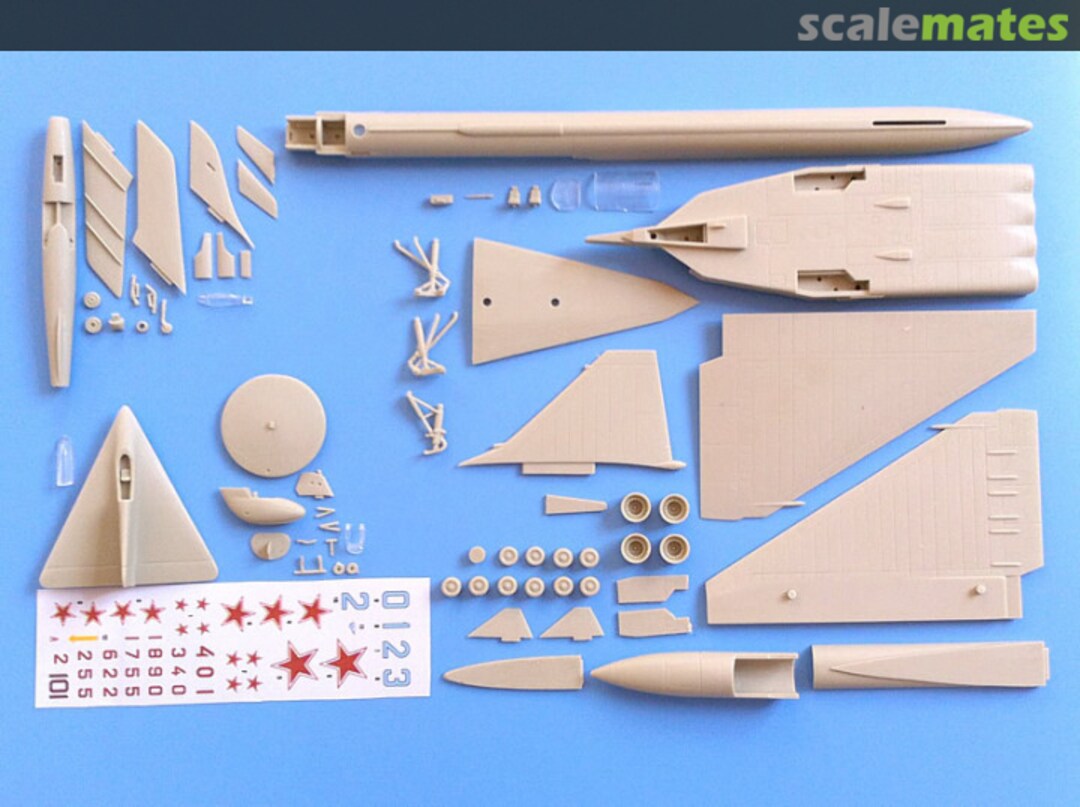 Contents Sukhoi T-4 AA-4094 Anigrand Craftswork