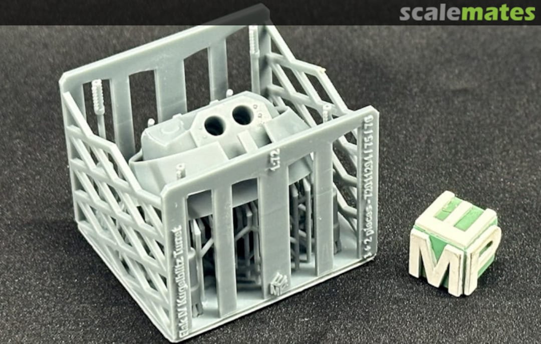 Boxart Panzer IV Kugelblitz Turret (3D-Printed) 72011294 EMP3d Boxart Panzer IV Kugelblitz Turret (3D-Printed) 72011294 EMP3d