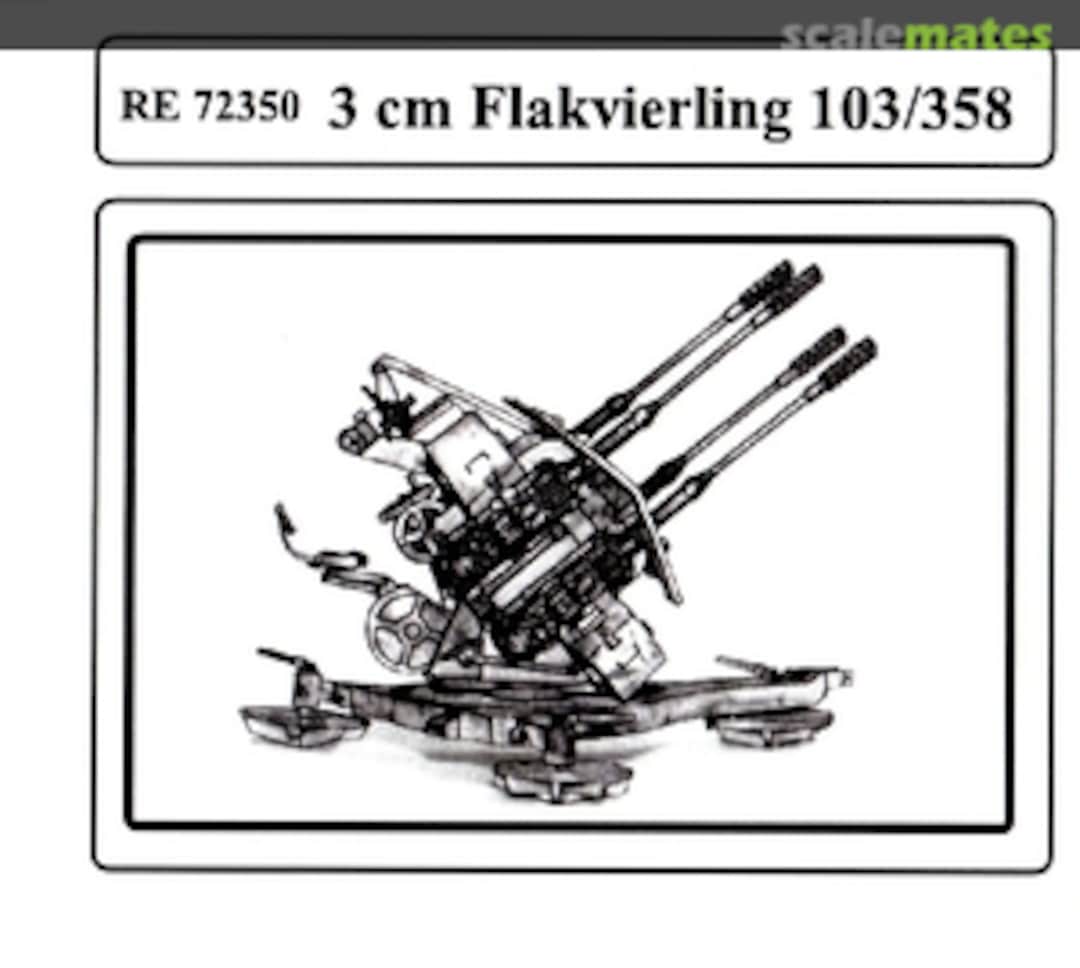Boxart 3cm Flakvierling 103/358 RE72350 Attack Hobby Kits Boxart 3cm Flakvierling 103/358 RE72350 Attack Hobby Kits