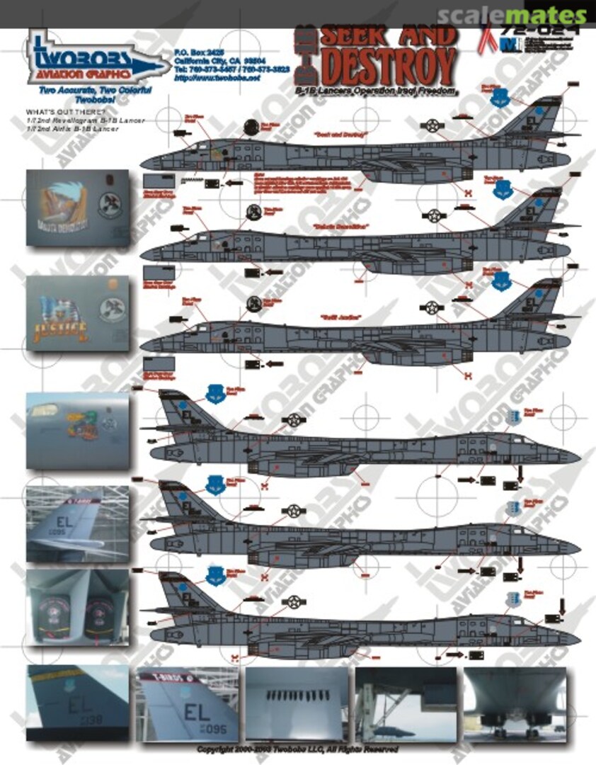 Boxart B-1B 72-024 TwoBobs Aviation Graphics Boxart B-1B 72-024 TwoBobs Aviation Graphics